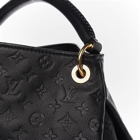 black tote louis vuitton|louis vuitton artsy tote black.